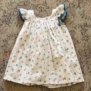 Tucker + Tate White Ruffled Tiered Babydoll Dress